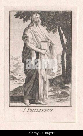 Philippus, Heiliger Apostel. Stockfoto