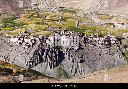 Photoksar Dorf - Zanskar Trek - Ladakh - Indien Stockfoto