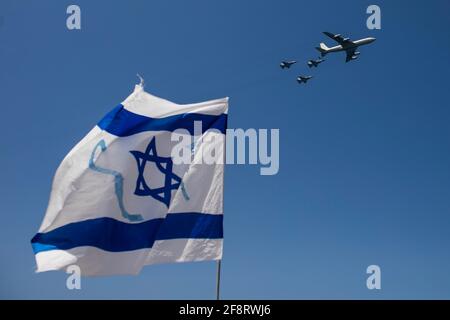 Tel Aviv, Israel. April 2021. Ilia Yefimovich/dpa/Alamy Live News Stockfoto