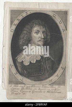 Johann Moritz, Prinz von Nassau-Siegen Verlag: Janssonius, Johannesverlagsort: Amsterdam Stockfoto