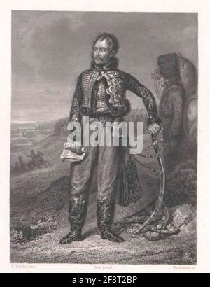 LaSalle, Antoine Charles Louis Graf von. Stockfoto