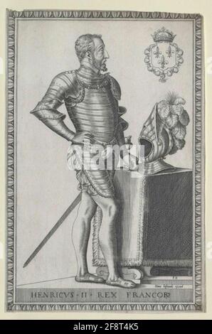 Heinrich II., König von Frankreich. Stockfoto