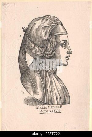 Maria de 'Medici, Prinzessin der Toskana. Stockfoto