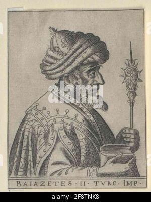 Bajazet II., Sultan der Türkei. Stockfoto