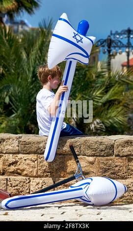 Feiern des Unabhängigkeitstages in Israel. 2021 Stockfoto