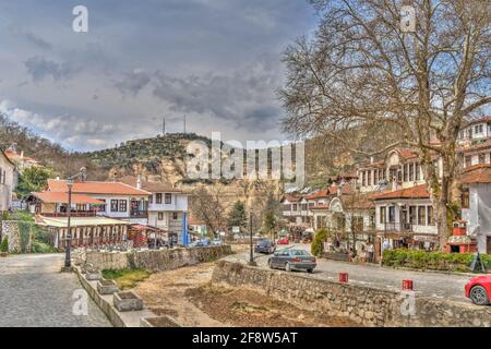 Melnik, Bulgarien, HDR-Bild Stockfoto