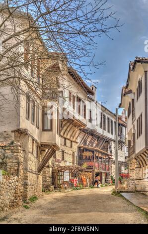 Melnik, Bulgarien, HDR-Bild Stockfoto