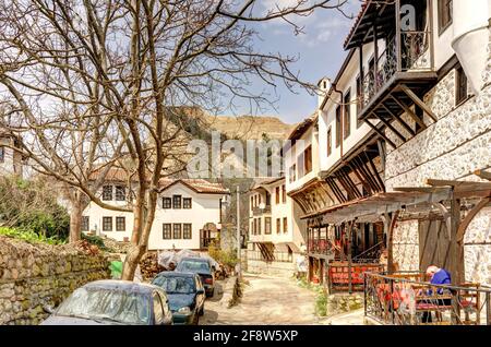 Melnik, Bulgarien, HDR-Bild Stockfoto