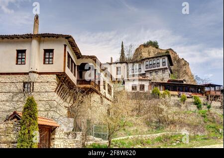 Melnik, Bulgarien, HDR-Bild Stockfoto