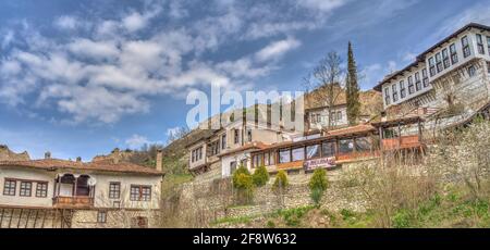 Melnik, Bulgarien, HDR-Bild Stockfoto