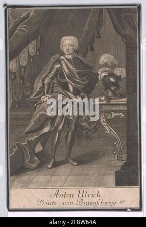 Anton Ulrich, Herzog von Braunschweig-Wolfenbüttel. Stockfoto
