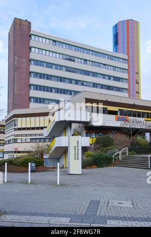Gebäude der Universität Duisburg-Essen, Essen, Ruhrgebiet, Nordrhein-Westfalen, Deutschland, Europa Stockfoto