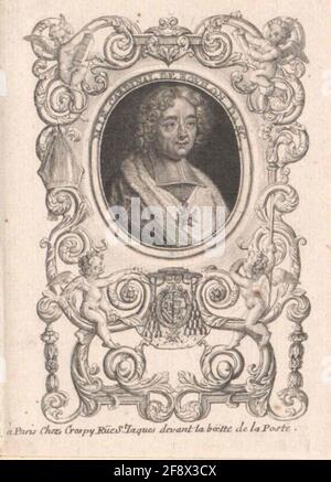 Der Turm der Auvergne de Bouillon, Emmanuel-Theodose von. Stockfoto