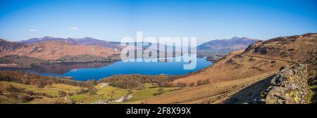 Spaziergänge um Derwent warer Stockfoto