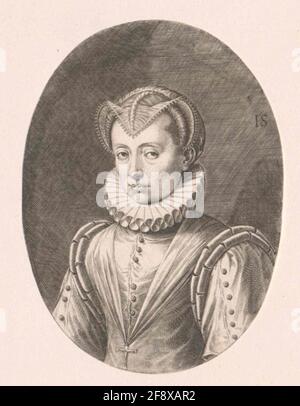 Renate, Herzogin von Lothringen. Stockfoto