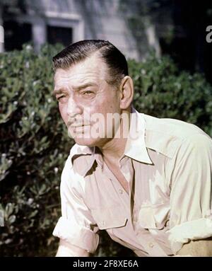 CLARK GABLE (1901-1960) amerikanischer Filmschauspieler um 1958 Stockfoto