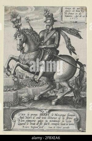 Heinrich IV., König von Frankreich. Stockfoto