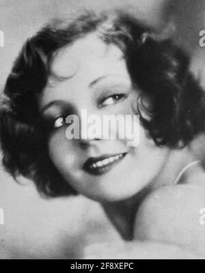 NANCY CARROLL (1903-1965) amerikanische Filmschauspielerin im Jahr 1930 Stockfoto