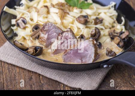 Schweinefilet Stockfoto