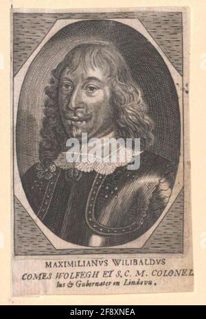 Waldburg-Wolfegg-Waldsee, Maximilian Willibald Graf. Stockfoto