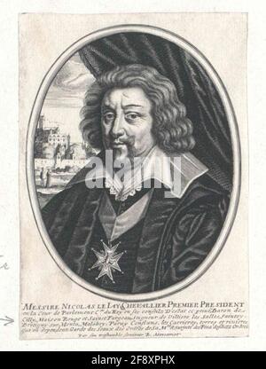 Der Jay of Tilly of Saint-Fargeau, Nicolas. Stockfoto