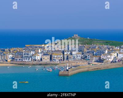 St.Ives Hafen Stockfoto