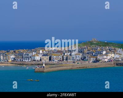 St.Ives Hafen Stockfoto