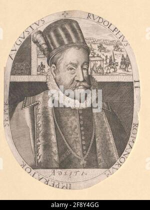 Rudolf II., römisch-deutscher Kaiser. Stockfoto