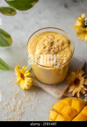 Mango Lassi Stockfoto