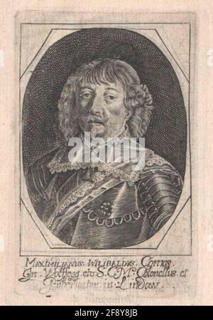 Waldburg-Wolfegg-Waldsee, Maximilian Willibald Graf 1631/1680 Stockfoto