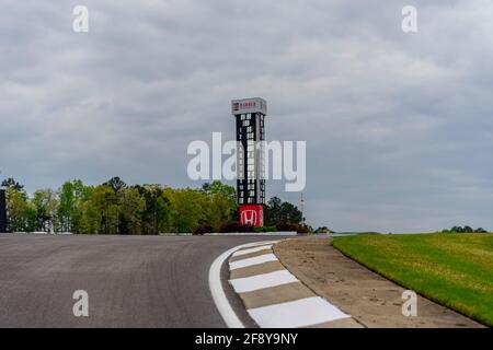 Birmingham, Alabama, USA. April 2021. Der Barber Motorsports Park ist Gastgeber des Honda Indy Grand Prix von Alabama in Birmingham, Alabama. Quelle: Walter G Arce SR Grindstone Medi/ASP/ZUMA Wire/Alamy Live News Stockfoto