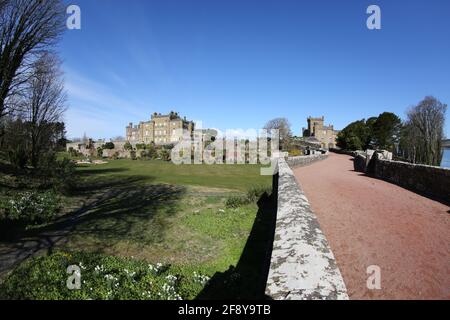 Schottland, Ayrshire, Culzean Castle & Grounds 12 Apr 2021 Stockfoto