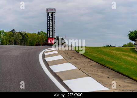 Birmingham, Alabama, USA. April 2021. Der Barber Motorsports Park ist Gastgeber des Honda Indy Grand Prix von Alabama in Birmingham, Alabama. Quelle: Walter G Arce SR Grindstone Medi/ASP/ZUMA Wire/Alamy Live News Stockfoto