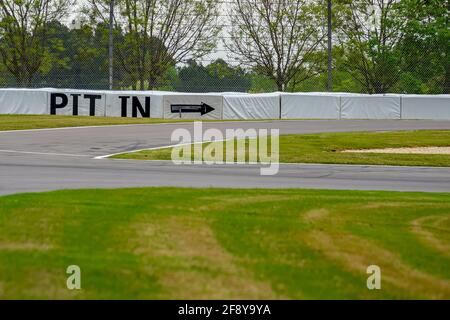 Birmingham, Alabama, USA. April 2021. Der Barber Motorsports Park ist Gastgeber des Honda Indy Grand Prix von Alabama in Birmingham, Alabama. Quelle: Walter G Arce SR Grindstone Medi/ASP/ZUMA Wire/Alamy Live News Stockfoto