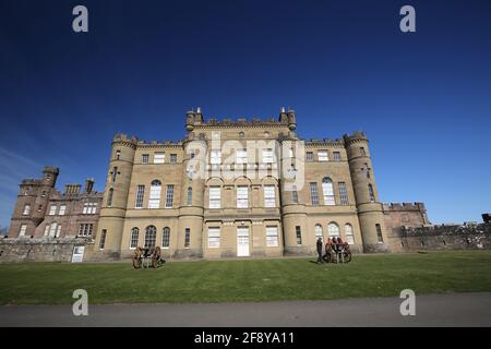 Schottland, Ayrshire, Culzean Castle & Grounds 12 Apr 2021 Stockfoto