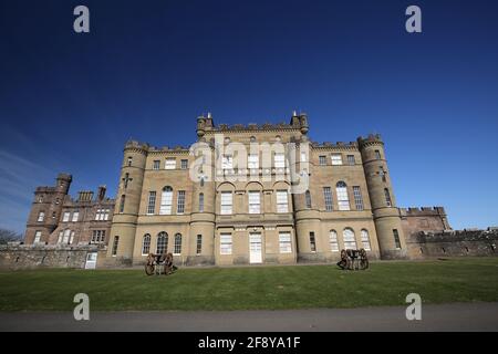 Schottland, Ayrshire, Culzean Castle & Grounds 12 Apr 2021 Stockfoto
