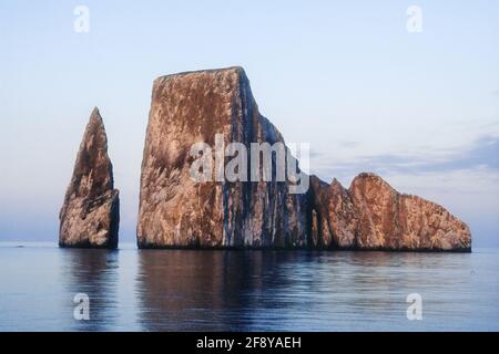 Kicker Rock< Galapagos Island; Ecuador Stockfoto