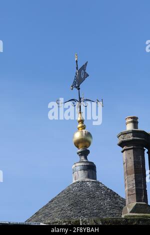 Schottland, Ayrshire, Culzean Castle & Grounds 12 Apr 2021 Stockfoto