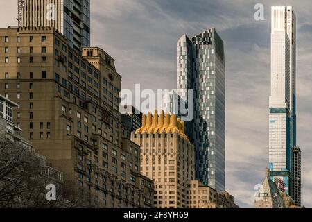 Impressionen vom Central Park, New York City Stockfoto