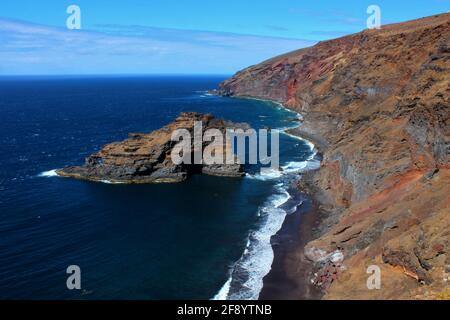 Blick vom Mirador de Santo Domingo de Garafia Stockfoto