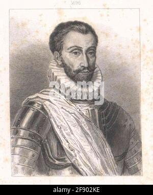 La None, Francois de. Stockfoto