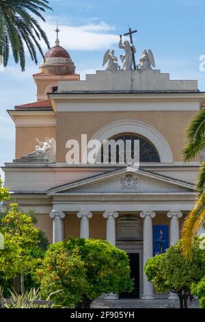 Katholische Kirche in Nizza, Frankreich Stockfoto