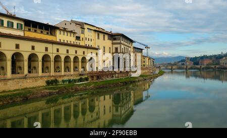 Florenz ist eine Stadt in der Toskana, Italien und der Geburtsort der Renaissance Stockfoto