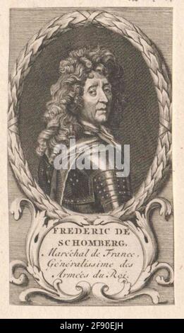 Schomberg, 1. Herzog von Schomberg, Friedrich Armand Graf von . Stockfoto