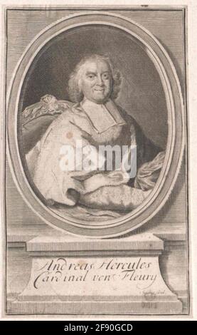 Fleury, André Hercules de Maler: Rigaud, HyacintheSecher: Sysang, Johann Christoph Stockfoto