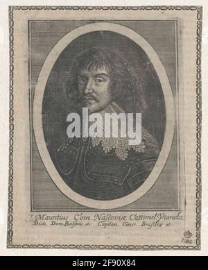 Johann Moritz, Fürst von Nassau-Siegen. Stockfoto