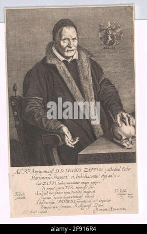 Zaffius, Jakob. Stockfoto