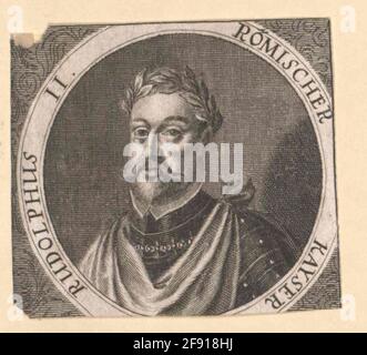 Rudolf II., römisch-deutscher Kaiser. Stockfoto