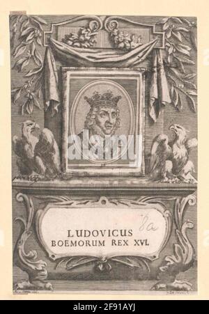 Ludwig II., König von Ungarn. Stockfoto