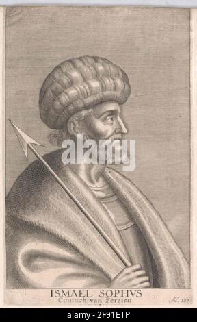 Ismail I., Schah von Persien (1480-1524). Stockfoto